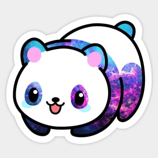 Kawaii Galactic Mighty Panda Sticker